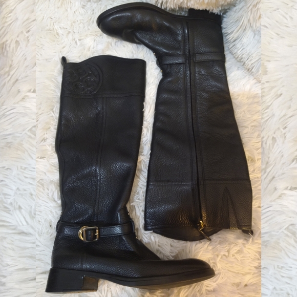 Tory Burch Marlene Riding Boots - Picture 2 of 11